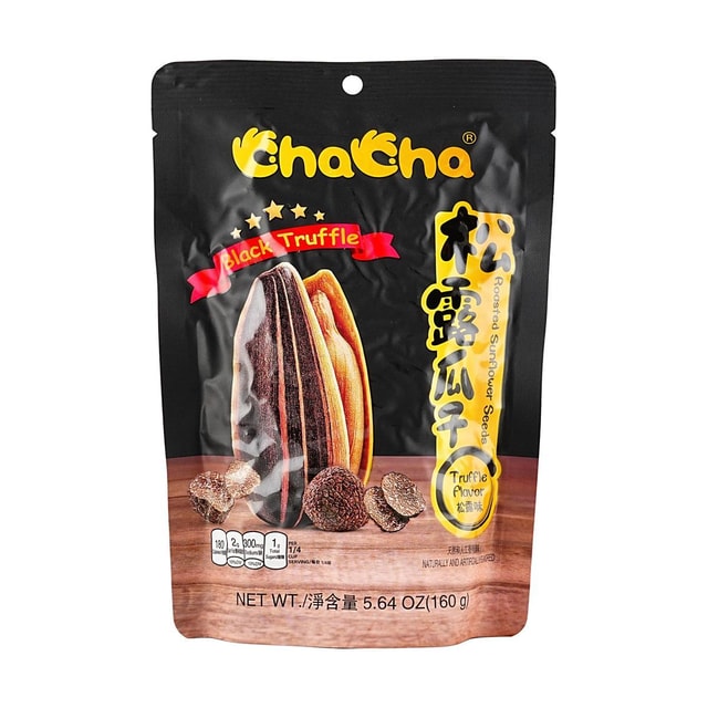 CHACHA Black Truffle Flavor Sunflower Seeds 5.64 oz
