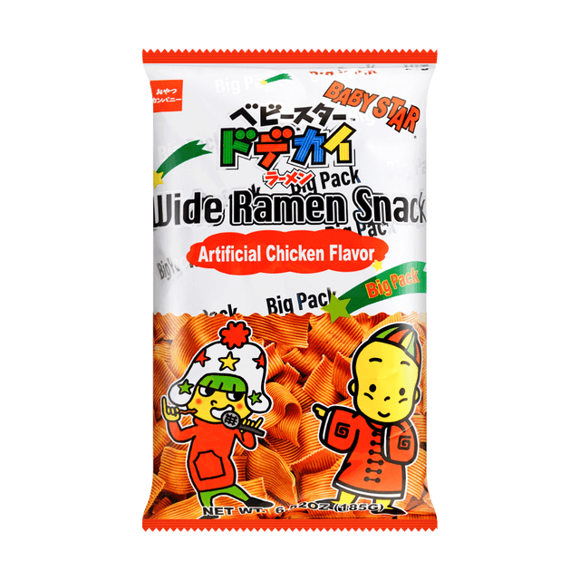 BABYSTAR Wide Ramen Chicken Big Pack 185g