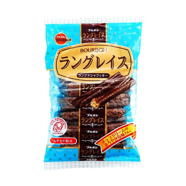 BOURBON Langrace Chocolate Cream Cookie Roll 2.85oz