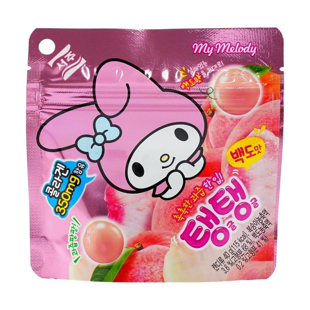 SEOJU Sanrio My Melody Tang Tang Jelly Gummy Candy Peach Flavor,1.41 oz | Yami