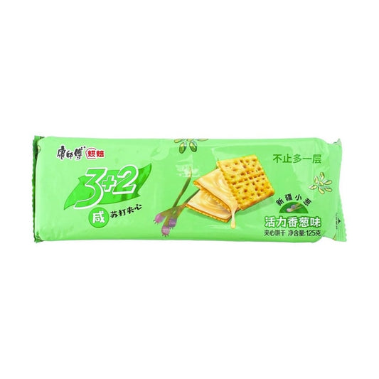3+2 Sandwich Cracker Scallion&Cream 125g